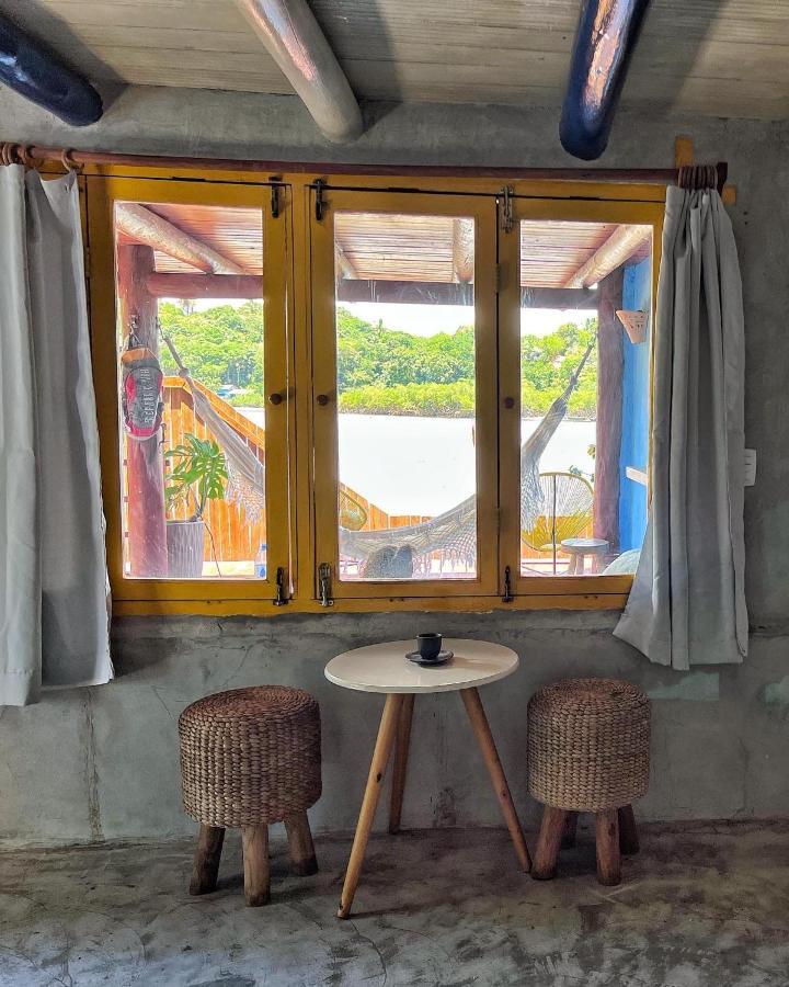 Casinha Azul Caraiva - Casa Completa Na Beira Do Rio Villa Exterior foto