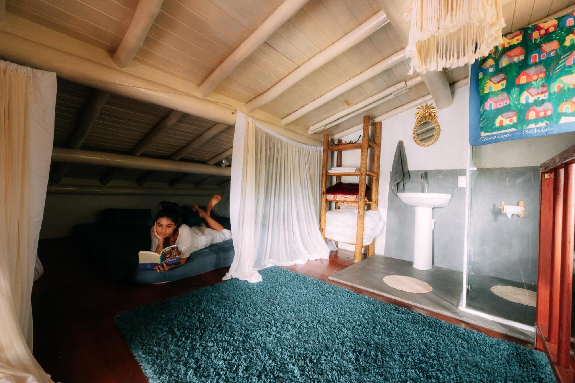 Casinha Azul Caraiva - Casa Completa Na Beira Do Rio Villa Exterior foto