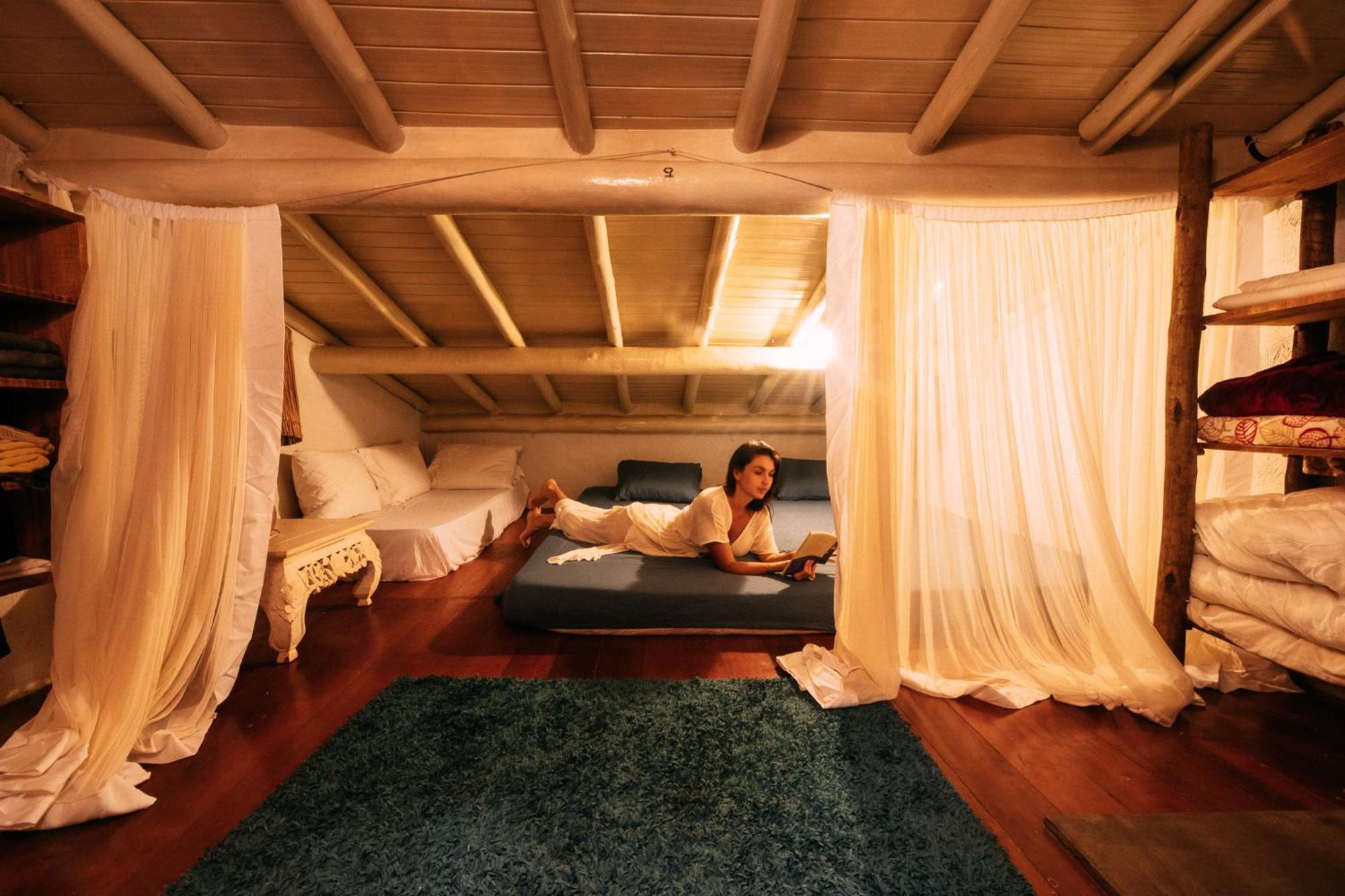 Casinha Azul Caraiva - Casa Completa Na Beira Do Rio Villa Exterior foto