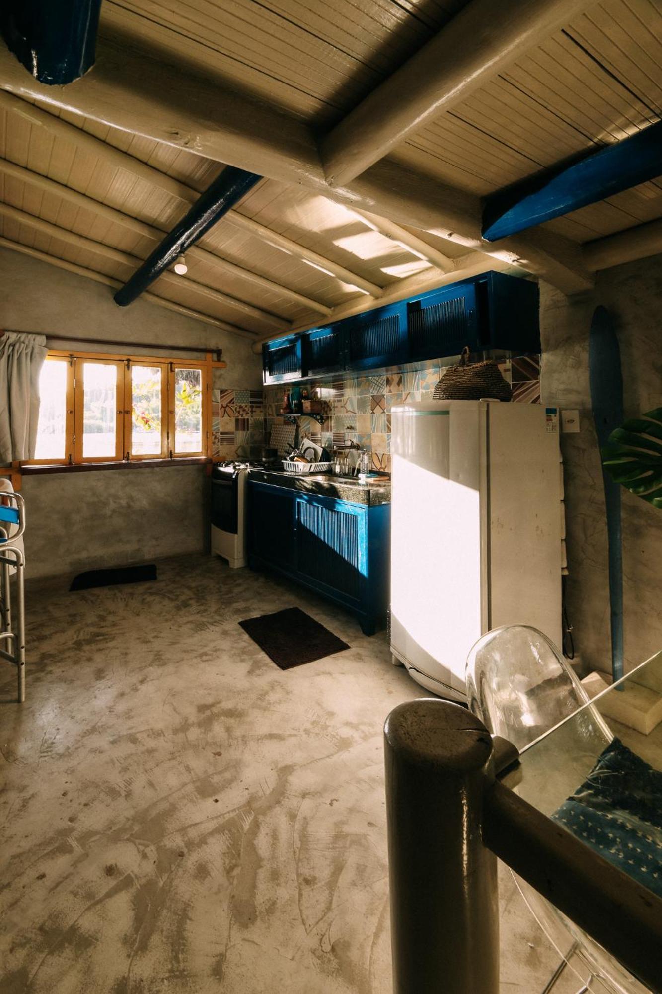 Casinha Azul Caraiva - Casa Completa Na Beira Do Rio Villa Exterior foto